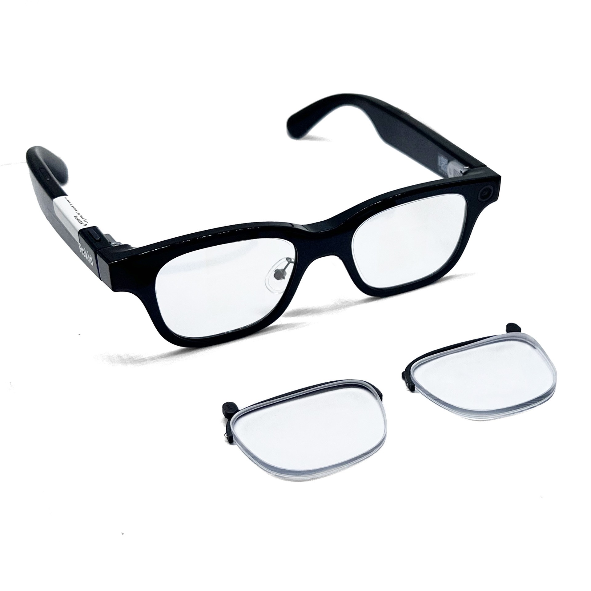 Anti Blue Ray Short Sighted Glasses – Black Plastic Rectangle Frames – -1.00 To -6.00
