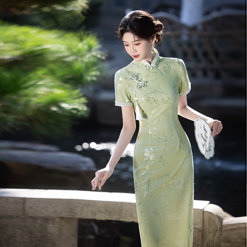 green emerald velvet dress Amazon.com: Womens Chinese Dress