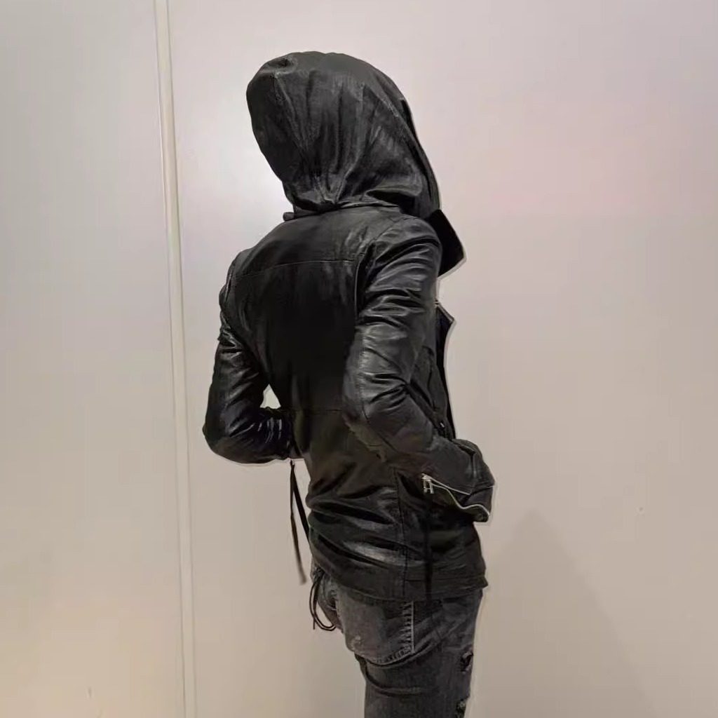 Super top leather_ekam special-shaped dark pioneer genuine leather