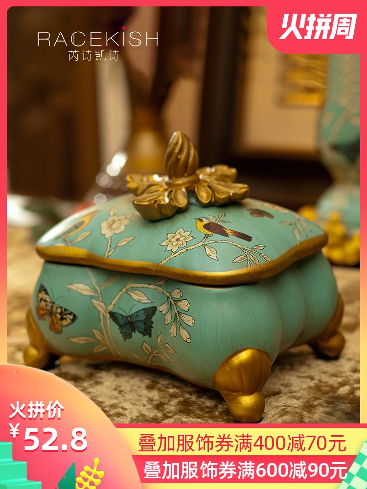 Europe type restoring ancient ways ceramic storage tank creative American sitting room porch ark, furnishing articles household act the role ofing is tasted gift box