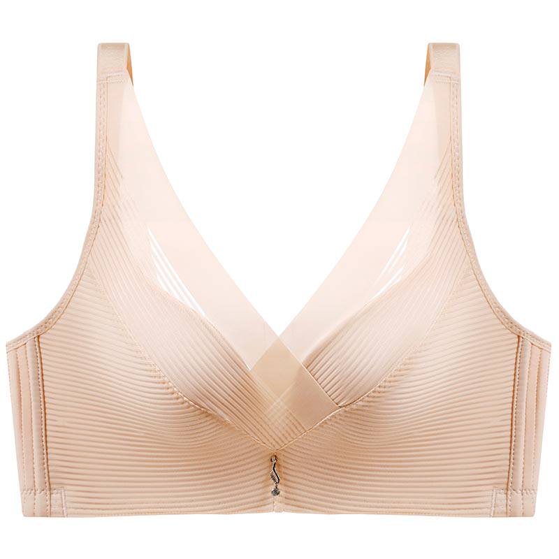 内衣女无钢圈小胸聚拢调整型女士收副乳上托胸罩薄款美背无痕文胸