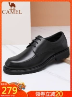 Giày nam Camel 2018 thu đông mùa đông mới bằng da nam kinh doanh giày công sở với giày đế bệt đế xuồng tròn giản dị giày sneaker chính hãng