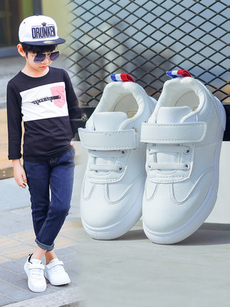 男童鞋儿童小白鞋女童板鞋2018秋季新款儿童