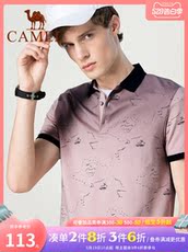 Рубашка поло Короткий рукав лето верблюд