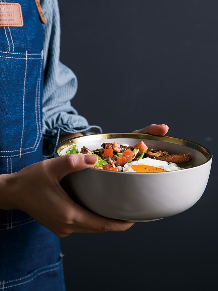 Creative use of a single mercifully rainbow such use large soup bowl rainbow such use ceramic dishes move household tableware suit plates northern Europe