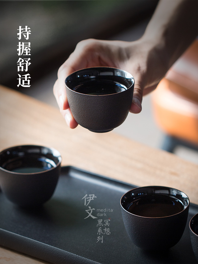 Even Japanese sample tea cup ceramic kung fu tea cup home master cup single CPU contracted small cups