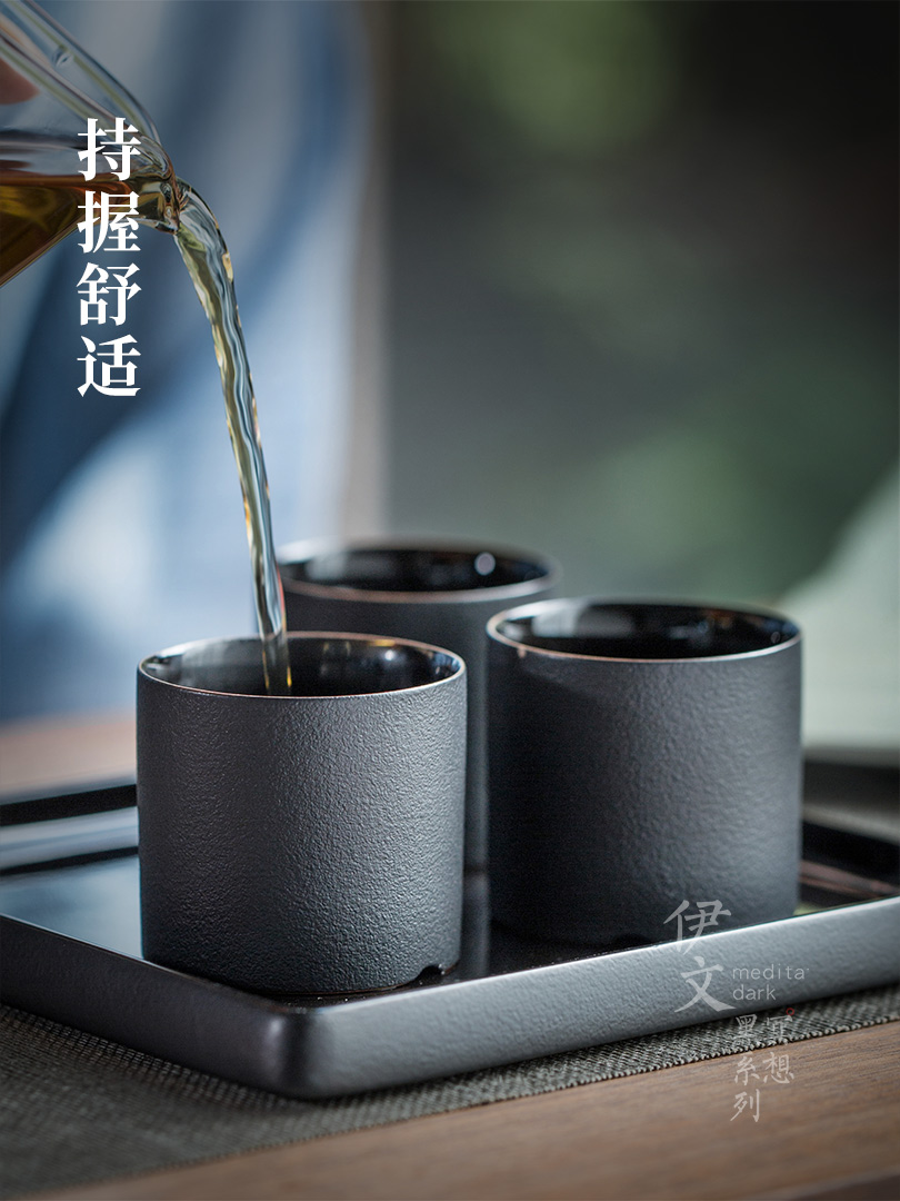 Even Japanese ceramic sample tea cup home master cup single CPU kung fu tea set personal cup contracted tea cups