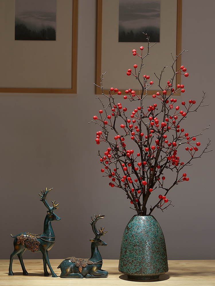 Restoring ancient ways of jingdezhen pottery ceramic vases, I and contracted sitting room porch TV ark, decorations furnishing articles flower arrangement