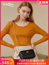 Сумка 金利来女包2020新款单肩斜挎细链条菱格小包时尚质感高级感包包潮