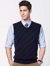 Безрукавка Hengyuanxiang шерсть жилет мужской осень