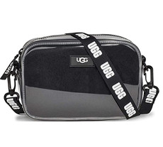 Сумка ugg女单肩斜挎包拉链logo羊皮janey ii clear小号正品1116183