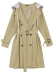 Quần áo Handu 2019 của phụ nữ Hàn Quốc mùa thu mới áo khoác ngoài dài sang trọng áo dài JW11971 - Trench Coat