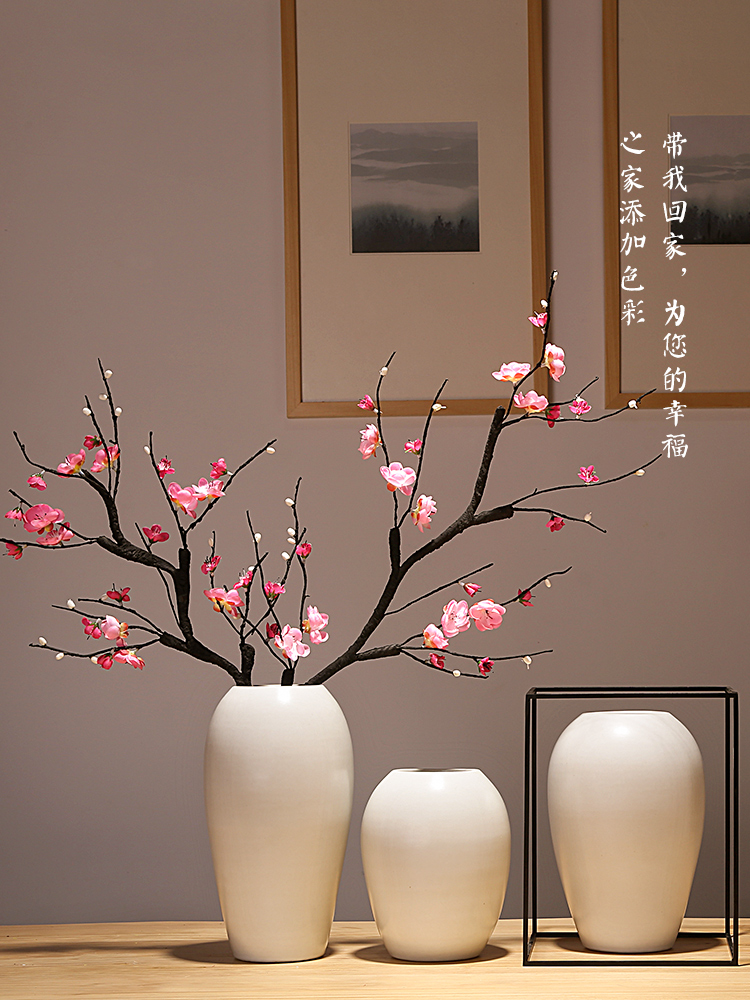 Jingdezhen ceramics vases, I and contracted style of the sitting room porch decoration furnishing articles household dry flower arranging flowers
