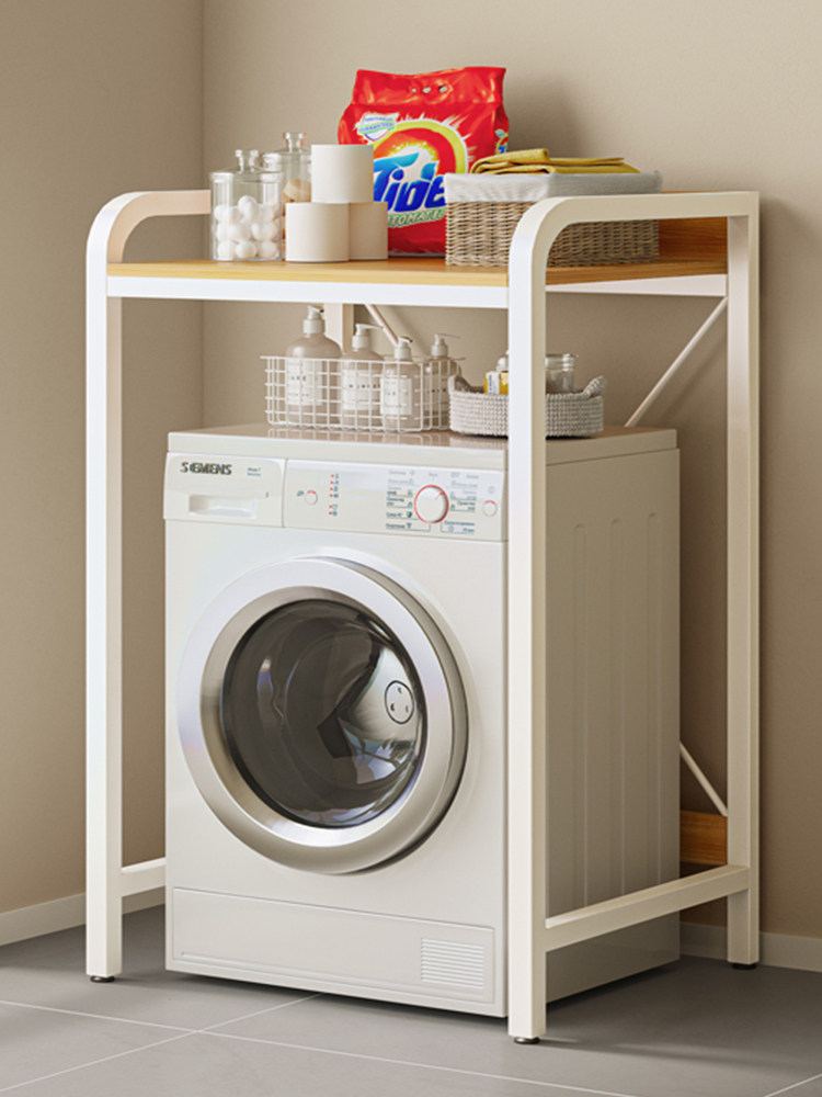 kệ máy giặt 1 tầng Kệ máy giặt kệ phía trên bánh xe sóng con lăn lật giá đựng đồ ban công nhà tắm giá đựng đồ kệ máy giặt cửa trên chân đế máy giặt