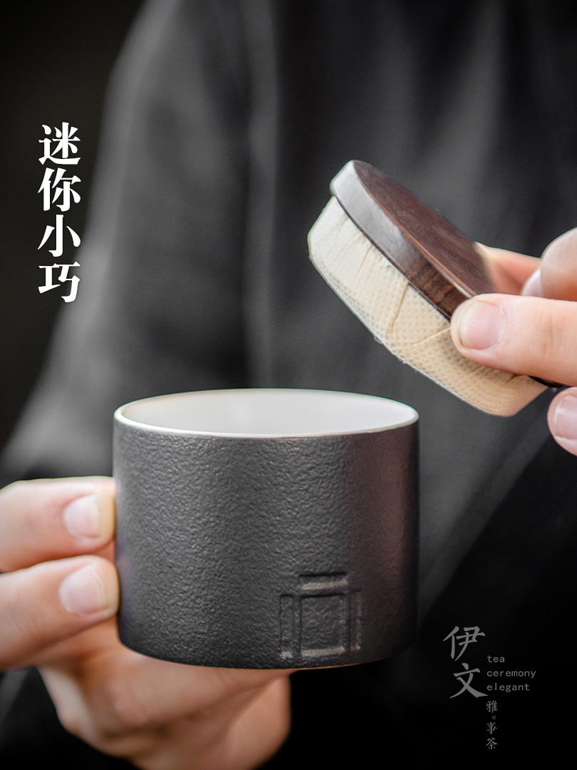 Even portable caddy fixings ceramic seal pot store POTS with cover moisture storage POTS is suing the small type