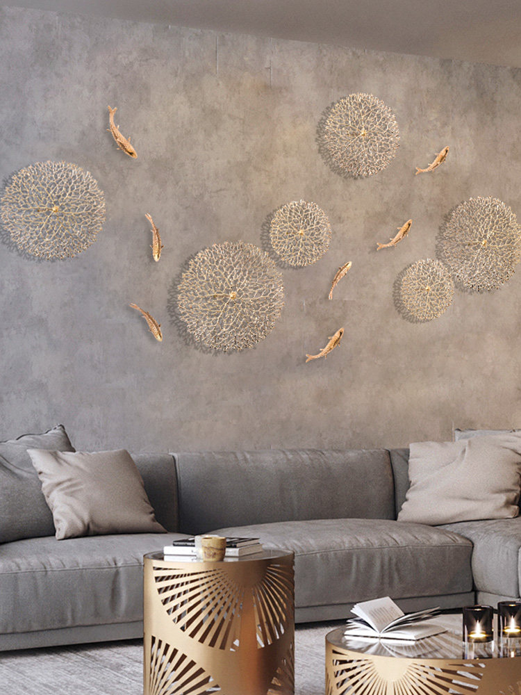 Qiju Liangpin Light Luxury Wind Wall Decoration Tv Sofa Background Wall Decoration Creative Wall Metal Wall Decoration Y Newomi Online Shopping For Electronics Accessories Garden Fashion Sports Automobiles And More Products Newomi