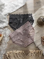 Трусы Один пакет из прозрачного кружева