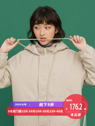 外套棉衣2018新款学生加厚工装棉服女短款韩