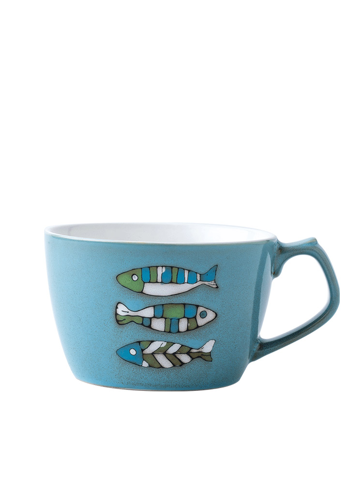 Pot - bellied ceramic cup Europe type large breakfast cup oats coffee cup of large capacity of large diameter mark cup men 's and women' s
