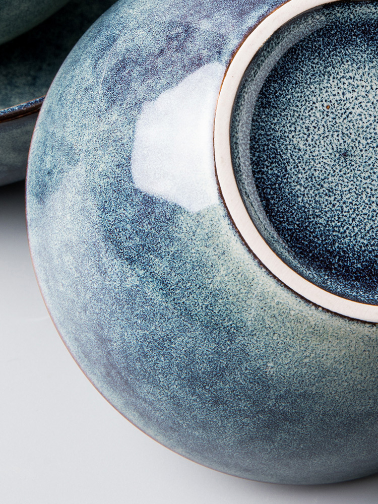 This porcelain creative household ceramic bowl of rice bowls nice 5 inches porringer ins contracted eating small bowl