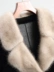 琦 2018 mùa thu và mùa đông mới lông tổng hợp một con chồn lông cổ áo lông cừu cắt lông lông dài nữ Faux Fur