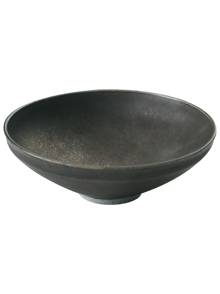 And the Nordic household metal spray glaze pointed bottom plate of the small bowl of cold fruit bowl dessert bowl snacks dry fruit tray