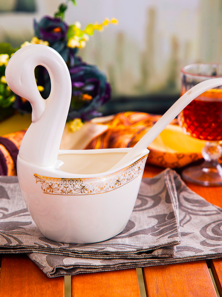 Dishes suit household jingdezhen European - style ipads porcelain tableware ceramics dinner set bowl chopsticks plate combination of Chinese style