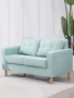 Sofa căn hộ nhỏ hai-bit sofa phòng đôi hiện đại sofa phòng ngủ nhỏ gọn tiết kiệm để thuê một chiếc ghế sofa nhỏ - Ghế sô pha sô pha giường