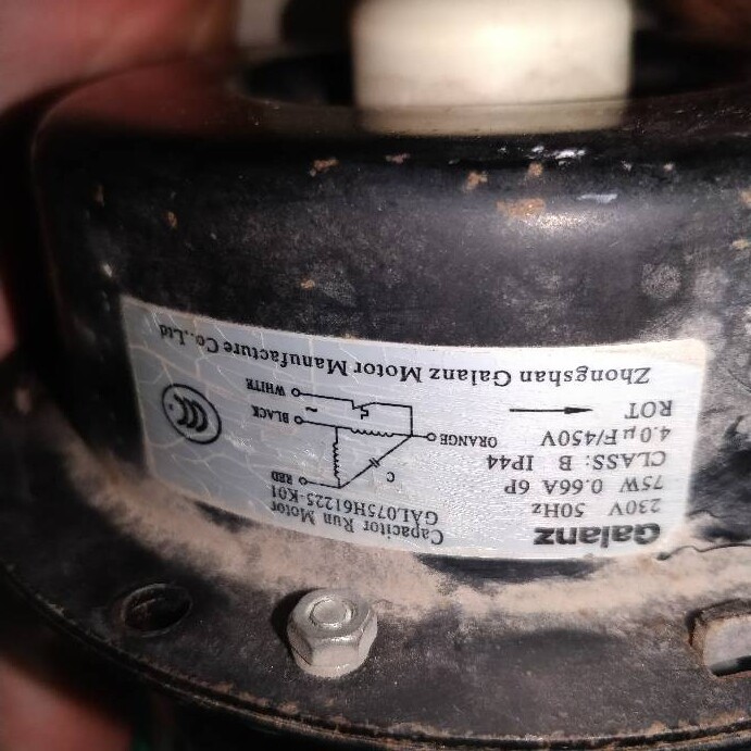 Galanz air conditioning outdoor fan motor Gal075H61225-K01 Gal075H61225-K03 75W