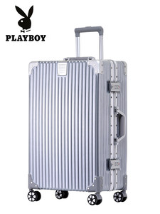 PLAYBOY花花公子 HHGZ-001行李箱铝框旅行箱16-29寸