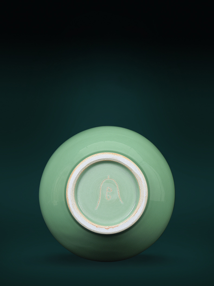 Jingdezhen ceramics archaize shadow blue bottles of Chinese style living room TV ark, flower arranging household adornment handicraft furnishing articles