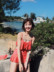 Bộ đồ tắm suối nước nóng nữ 2018 mới bảo thủ góc phẳng che bụng thu thập lá sen đỏ Sinh viên Hàn Quốc nhỏ tươi - Bộ đồ bơi hai mảnh bikini 2 manh Bộ đồ bơi hai mảnh