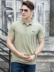 Mùa hè Jeep Shield Áo thun ngắn tay Lapel Sport Thể thao Áo sơ mi lụa lụa Cổ áo nam Áo thun nam Áo thun Quần áo - Áo phông ngắn áo phông nam tay ngắn cổ trụ Áo phông ngắn