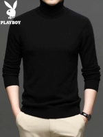 Playboy, кашемировый утепленный зимний шерстяной свитер, для среднего возраста