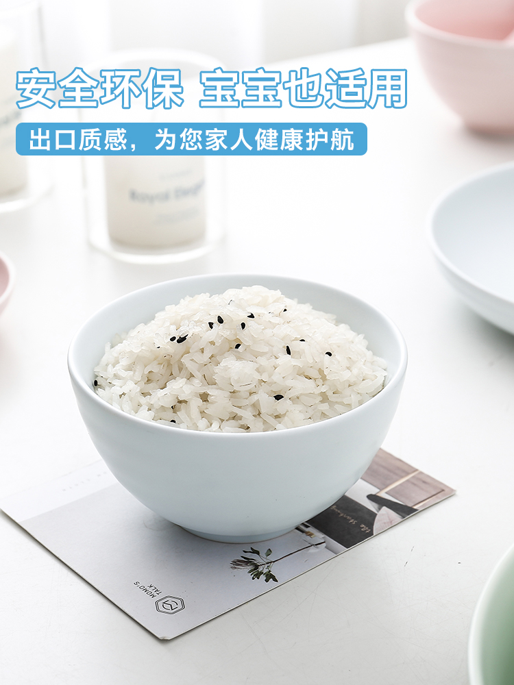 E best la dish bowl suit ceramic creative dishes Nordic contracted the 2-4-6 people with gifts sweethearts bowl chopsticks tableware