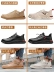 Giày bảo hộ lao động Dinggu nam mũi thép chống va đập và chống thủng giày vải cotton mùa đông đế mềm nhẹ cao cấp tấm thép bảo hộ lao động cũ giày chống va đập giày bảo hộ siêu nhẹ hàn quốc 