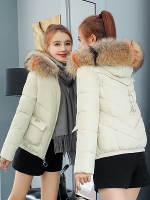 Quần áo cotton ngắn nữ 2019 phiên bản Hàn Quốc mới của áo khoác cotton nhỏ nữ sang trọng áo khoác oversize áo khoác nữ mùa đông - Bông áo khoác nữ đẹp Bông