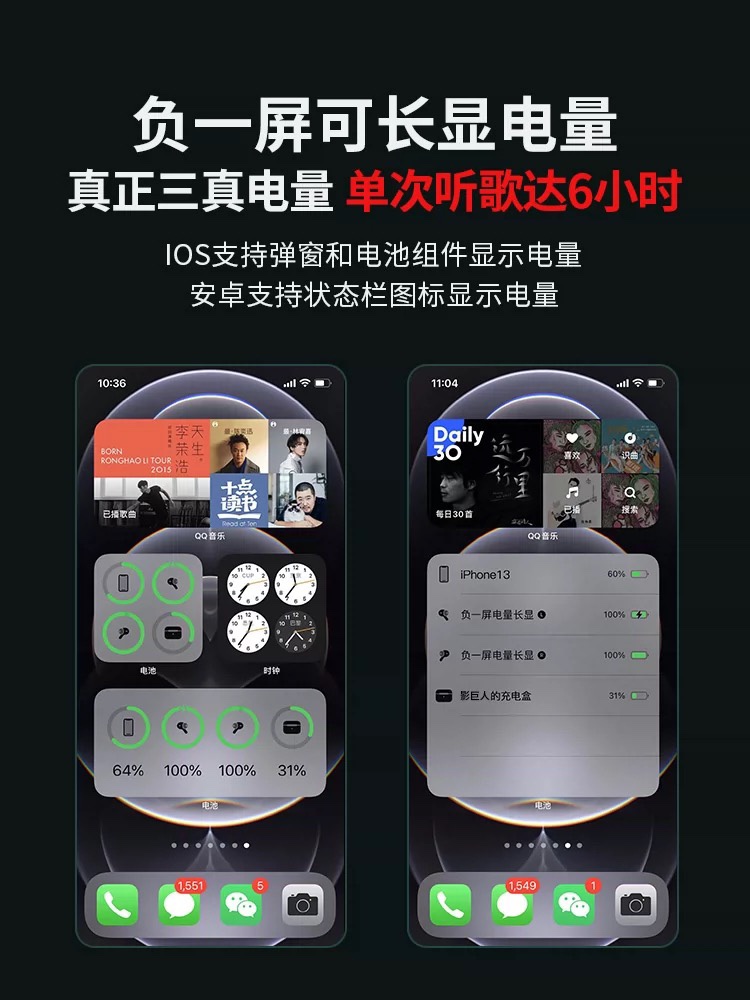 华强北 真无线蓝牙耳机适用苹果四代 图3