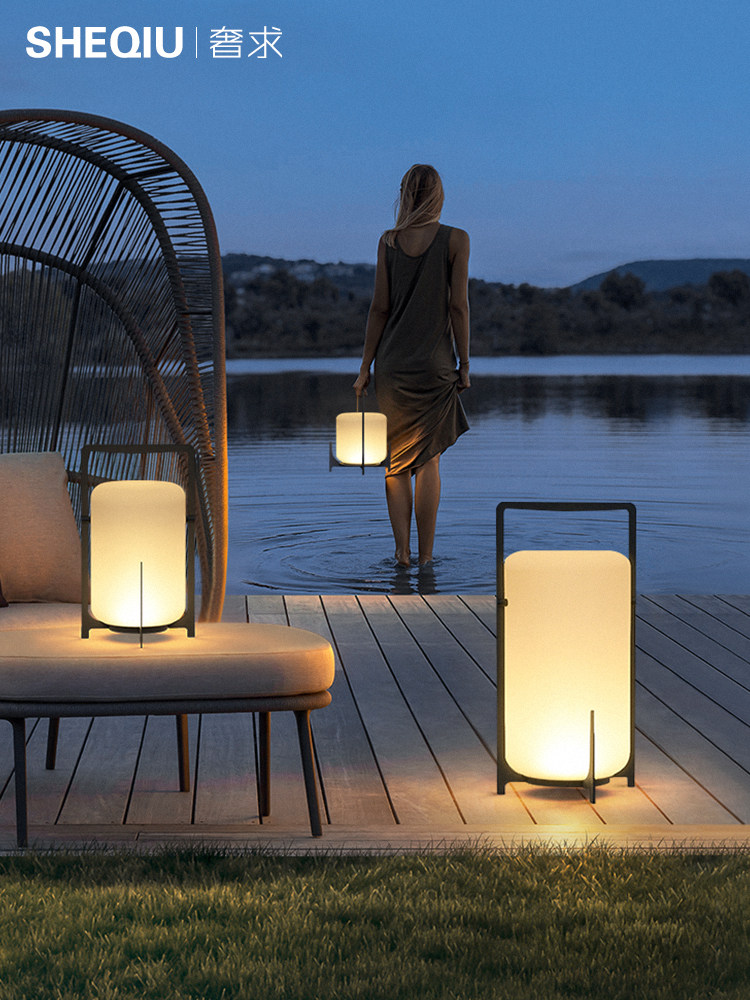 Đèn Sân Vườn Năng Lượng Mặt Trời Chống Nước Ngoài Trời Đèn Bãi Cỏ Biệt Thự Sân Vườn Đèn Sân Thượng Đèn Bãi Cỏ Ngoài Trời Ánh Sáng Khí Quyển Di Động trụ đèn sân vườn năng lượng mặt trời giá đèn sân vườn năng lượng mặt trời