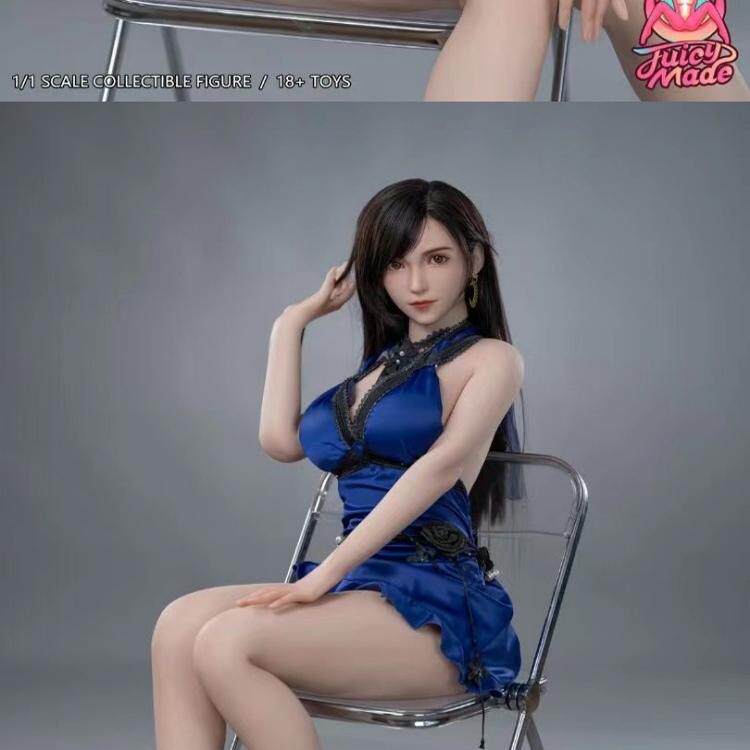 Final fantasy 7 tifa tifa action figure jm001 life-size silicone doll juicy  m: the goddess has arrived, full of details!