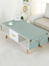 Коврики Журнальный столик 素色布艺茶几布简约茶几罩通用长方形客厅四季中式红木茶几垫桌布