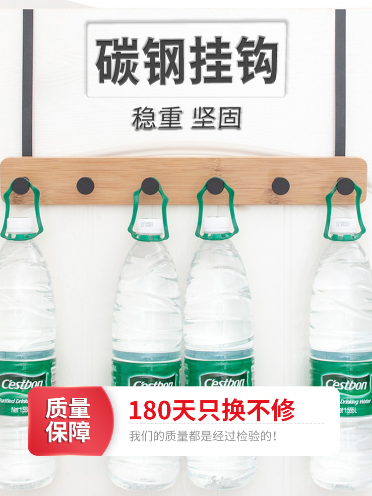 Sau khi móc cửa để treo móc cửa miễn phí móng dấu vết móc trở lại phòng ngủ áo cửa quần áo lưu trữ kệ đấm miễn phí