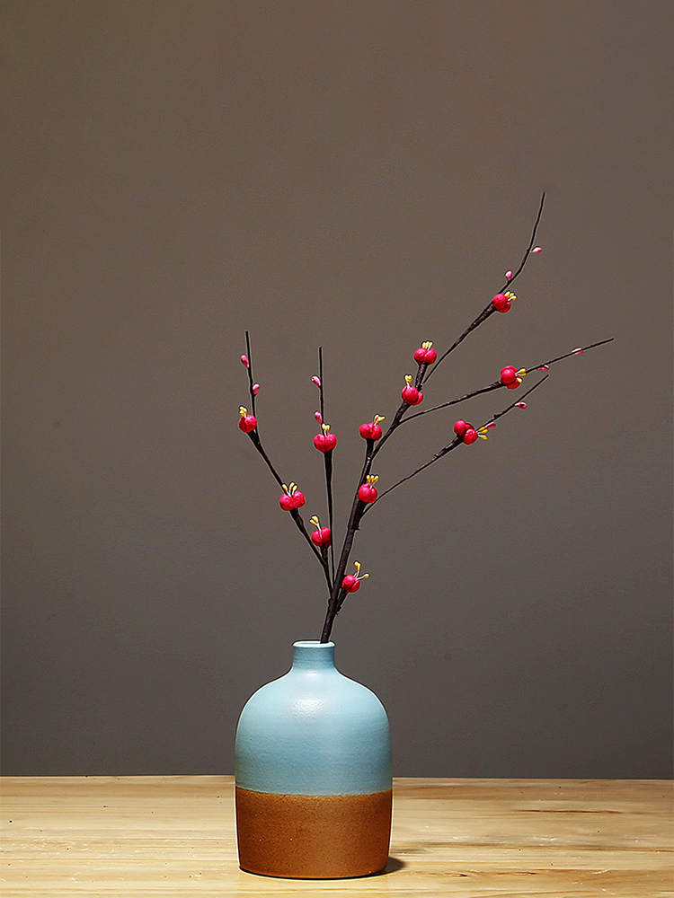 Jingdezhen ceramics craft vase, I and contracted sitting room porch flower arrangement of Chinese style household adornment furnishing articles