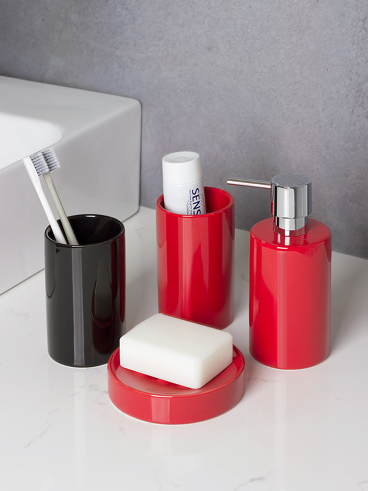 SPIRELLA/silk pury Swiss SPIRELLA brand tube ceramic simple pure color wash gargle 4 times