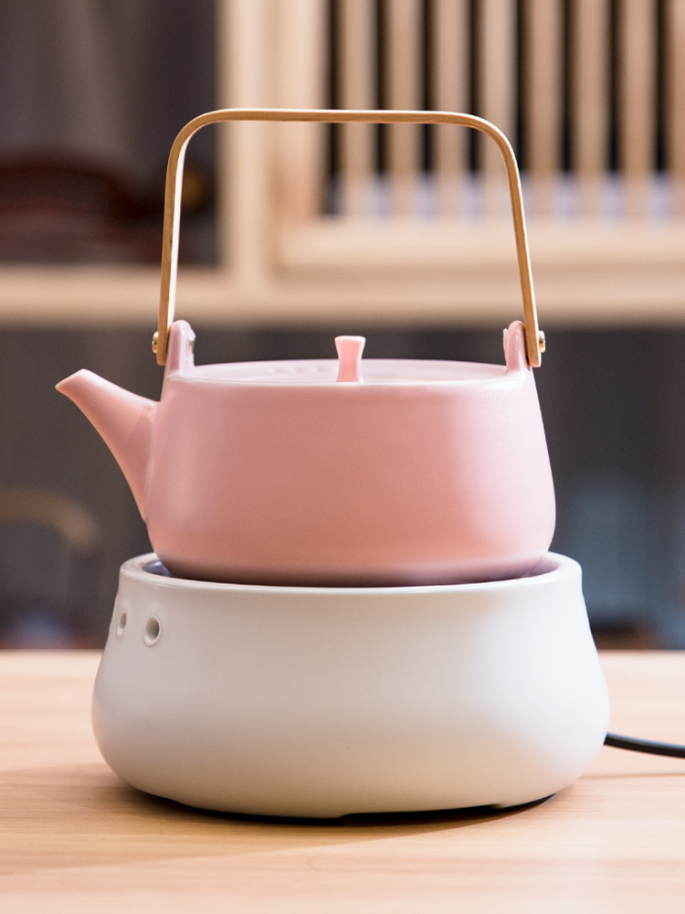 Boil the water jug kettle pink high temperature heat - resistant pot of the pot of brewing tea boiled tea, the electric TaoLu tea stove to Boil tea