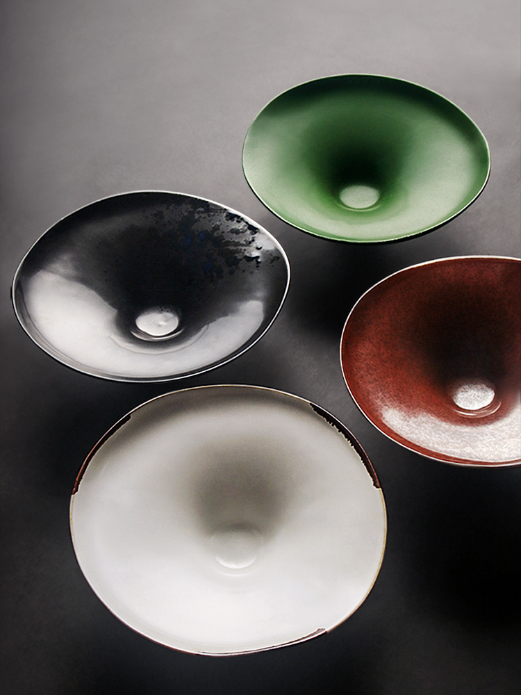 About Nine Japanese checking coarse soil earthenware bowl retro home meters tall bowl bowl soup bowl feeder rainbow such use ceramic tableware bowls