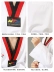 Taekwondo Cotton Nguyên chất Đồng phục Taekwondo Quần áo tập luyện trẻ em dành cho người lớn Tay áo dài và ngắn dành cho người mới bắt đầu Đồng phục Muay Thái dành cho nam và nữ Tùy chỉnh dụng cụ tập phản xạ boxing Taekwondo / Võ thuật / Chiến đấu