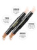Silhouette ánh sáng cao công suất sửa chữa rod đúp head dual-sử dụng ánh sáng cao người mới bắt đầu nằm tằm bút kem che khuyết điểm sáng bóng V mặt mũi bóng nữ phấn bắt sáng mac Điểm nổi bật