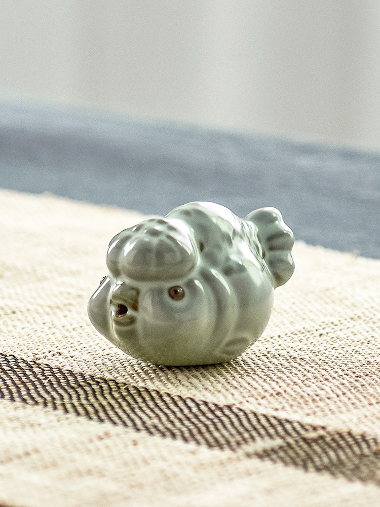 The high time spoil your up flower horn tea tea accessories kung fu tea tea tray was furnishing articles creative tea table is raised
