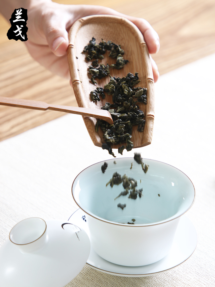 Having tea accessories kung fu tea set suits for domestic tea ChaGa ChaZhen tea tool teaspoon teaspoons of tea
